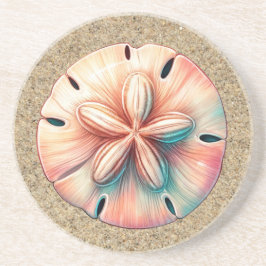 Porta copos de Dólar de Areia