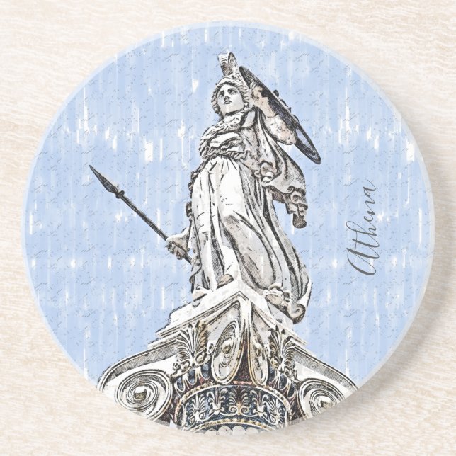 Porta copos de Estátua da Antiga Áustria Clássica  (Frente)