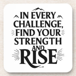 Porta copos de força de desafio