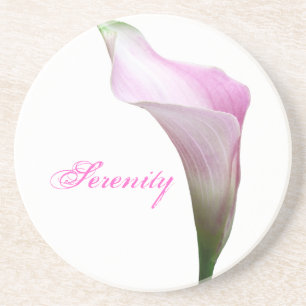 Porta copos de Fotografia Floral Calla Lily