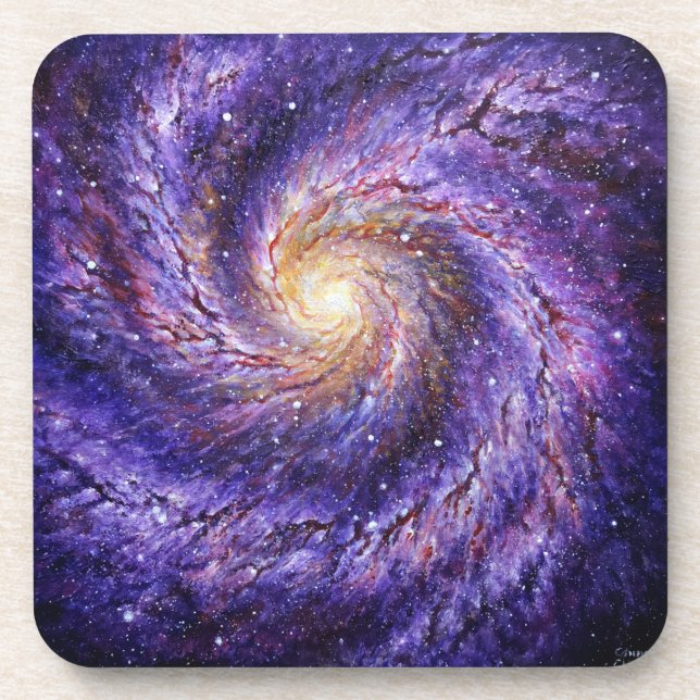 Porta copos de galáxia (Frente)