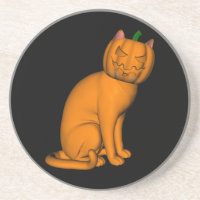 Porta copos de Gato de Halloween Estranha