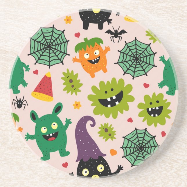 Porta copos de Halloween (Frente)