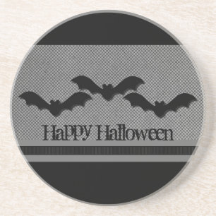 Porta copos de Halloween de Bats assustador, Cinza