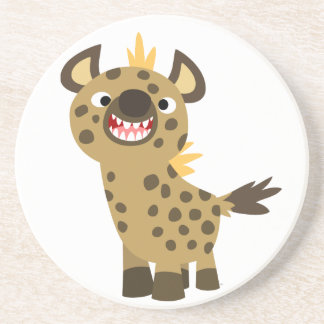 Porta copos de Hyena de Cartoon Sorridente