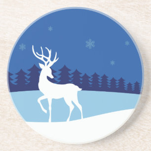 porta copos de Ilustração de Reindeer