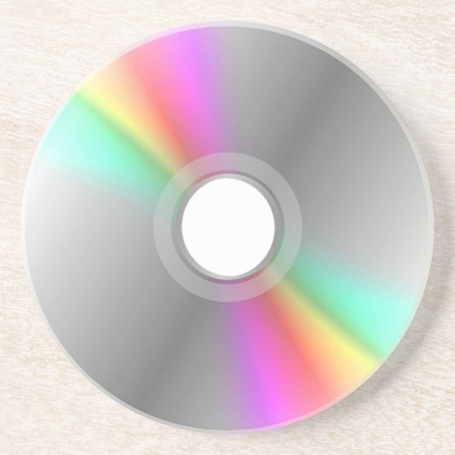 PORTA COPOS de Jockey de Disco de CD (Frente)