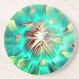 Porta copos de Livro Verde sobre o Mar Adorável