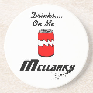 Porta copos de McLlarky da equipe