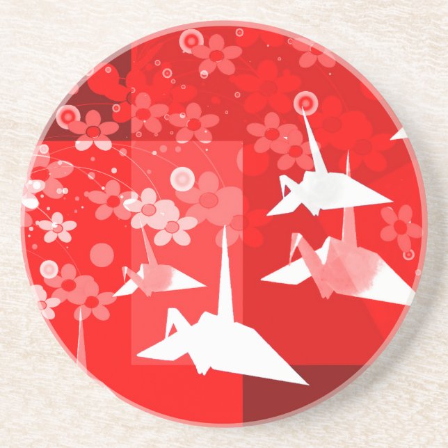 Porta copos de Origami (Frente)