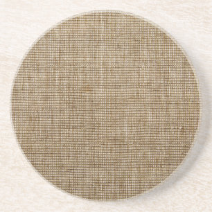 Porta copos de Padrão Rustic Burlap Nature - Farmh