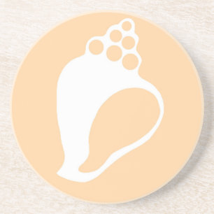 Porta copos de Peach Shell