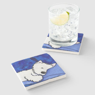 Porta copos de Pedra Cão Cansado