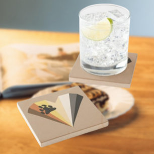 Porta copos de Pedra Cardíaca do Orgulho Urso