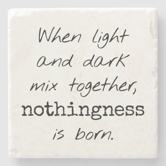 Porta copos De Pedra Clara E Escura (Frente)