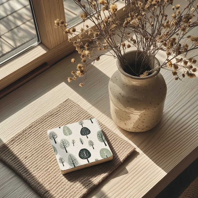 Porta copos de Pedra da Floresta Nórdica (Criador carregado)