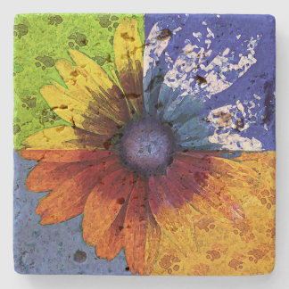 Porta copos de pedra "Daisy for All Seasons"