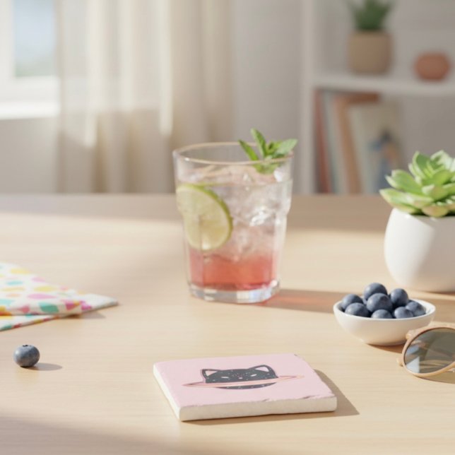 Porta copos de Pedra de Gato Planeta (Criador carregado)