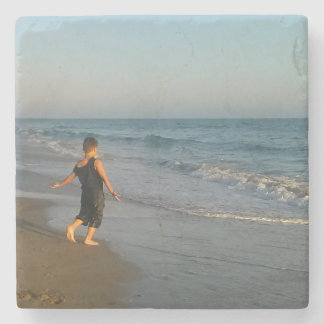 Porta copos de pedra de jogo da areia