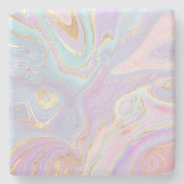 porta copos de pedra de mármore fluida