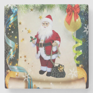 Porta copos de Pedra de Natal, Papais noeis