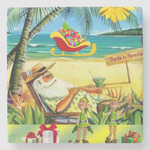 Porta copos de Pedra de Natal, Papais noeis de Pra