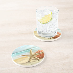 Porta copos de Pedra de Starfish Praia