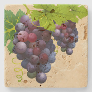 Porta copos de Pedra de Uvas