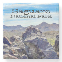 Porta copos de Pedra do Parque Nacional do Saguaro