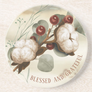 Porta copos de Pedra Elegante de Algodão