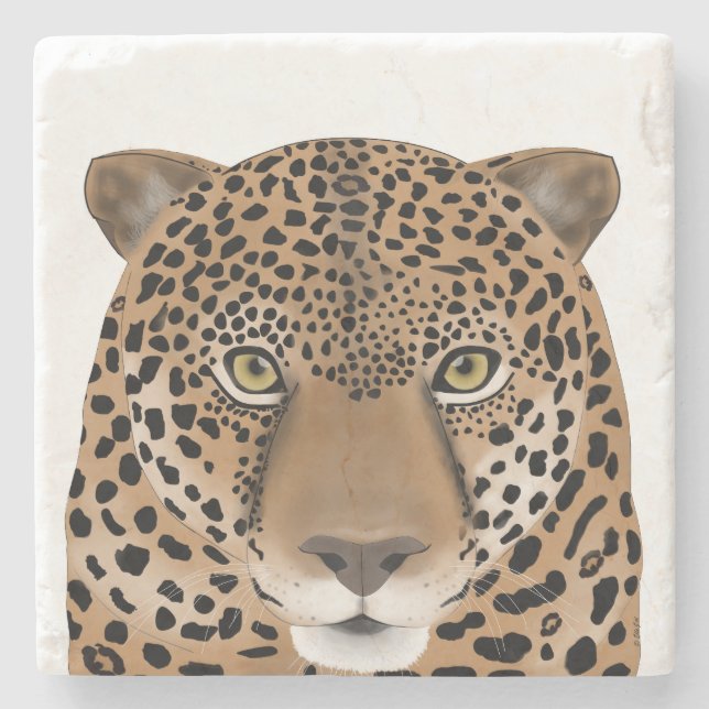 Porta copos de Pedra Jaguar (Frente)