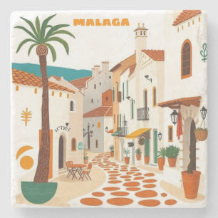 Porta copos de pedra Málaga Bar Espanha Málaga Dec