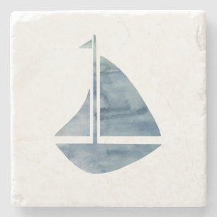 Porta copos de Pedra Marble Náutica
