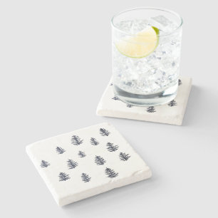 Porta copos de Pedra Marmortal da Árvore Pine