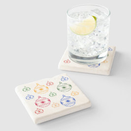 Porta copos de Pedra - Ornamentos de Árvore de Nat