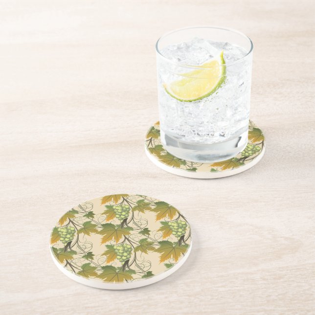 Porta copos de Pedra Sandstone de Grama (Lateral)