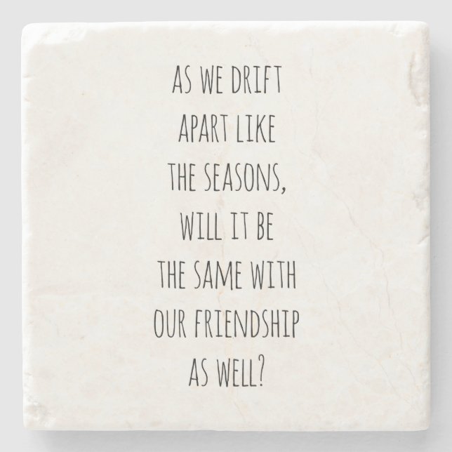 Porta copos de Pedra Separada (Frente)