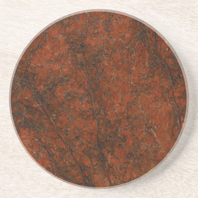 Porta copos de Pedra Vermelha (Frente)