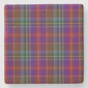 Porta copos de Pedra Xadrez Clan Stuart Tartan