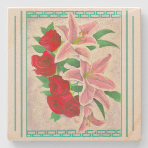 Porta copos de pedra Xochitl