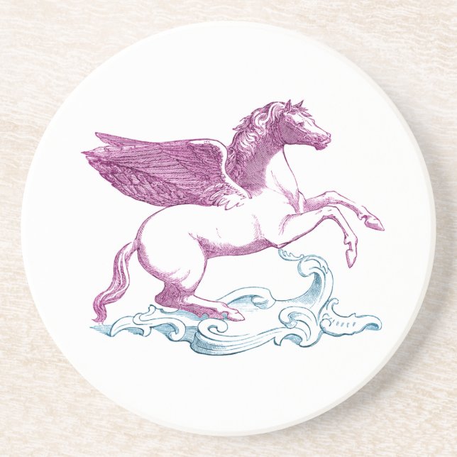 Porta copos de Pegasus Roxo (Frente)