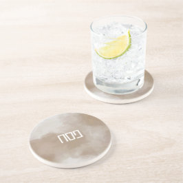 Porta copos de Pessegueira de Aquarela de Cobre