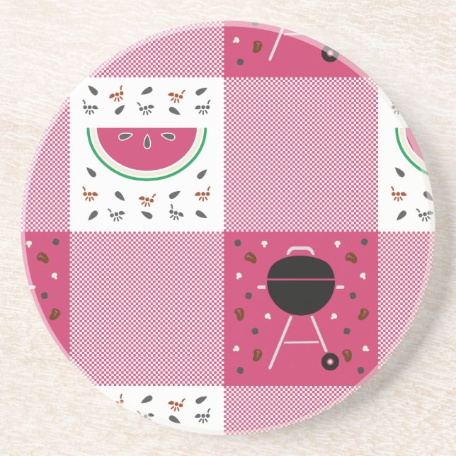 Porta copos de Picnic Sandstone de Verão (Frente)