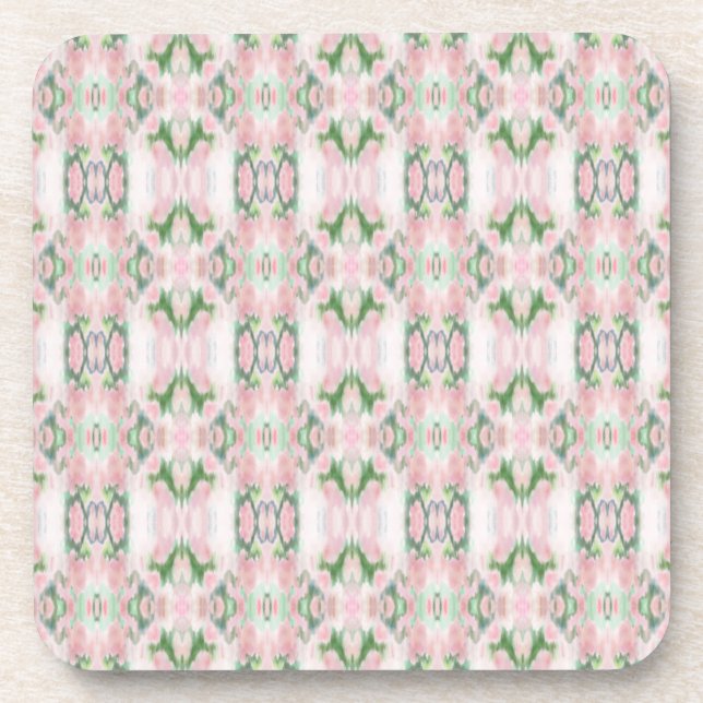 porta copos de plástico abstrato (Frente)