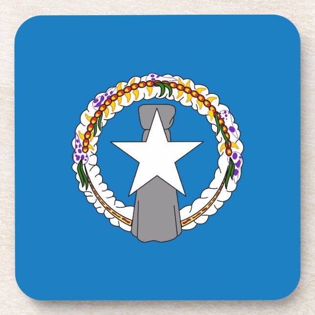 porta copos de plástico com bandeira do Norte Mari (Frente)