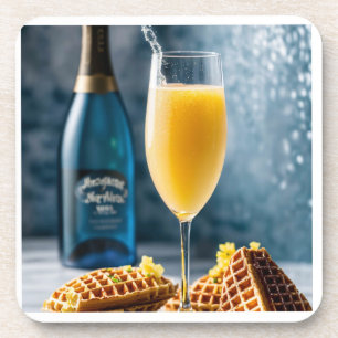 Porta copos de plástico com Duro branca, Mimosas, 