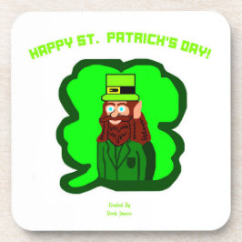 Porta copos de plástico com Duro magro do Leprecha