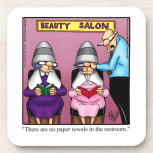 Porta copos de plástico com humor engraçado no Cas