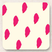 Porta copos de plástico de duro botânico fino