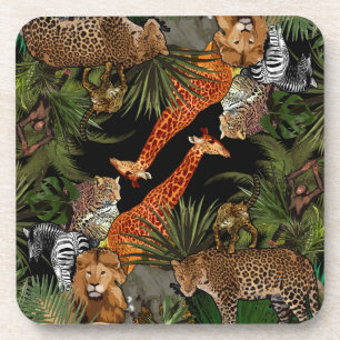 porta copos de plástico do Duro da fauna selvagem